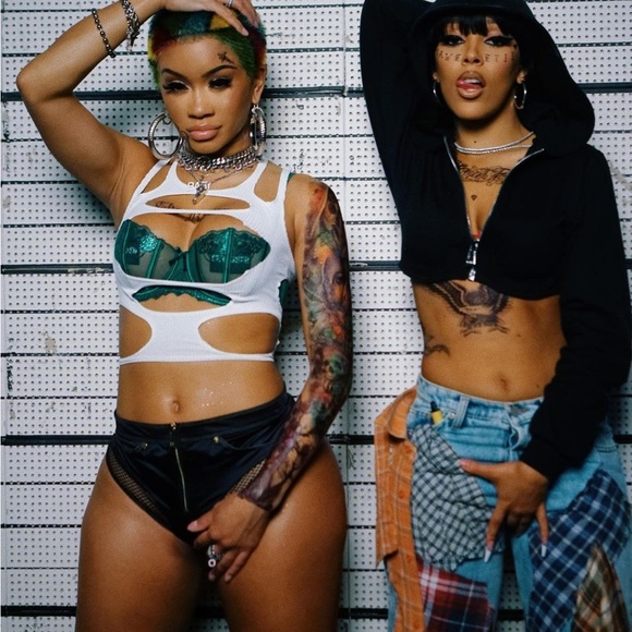 Honey birdette 4pc bronnie 34D medium garter medium thong medium brief - Picture 9 of 11